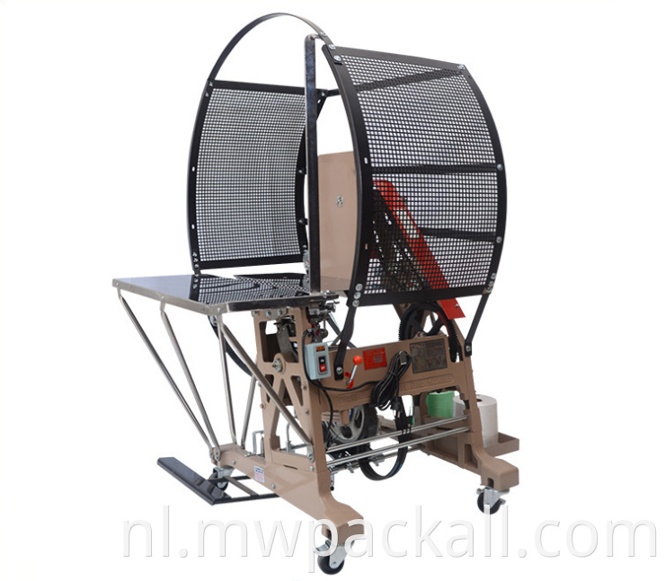 schoenendoos bundelmachine/golfkarton bundelband machine/bindmachine;